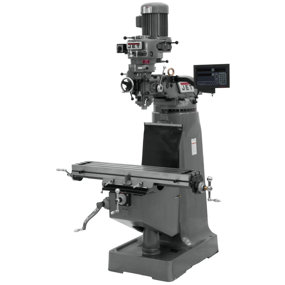 JTM-1 Mill with 3-Axis Newall DP700 Dro - Intensery