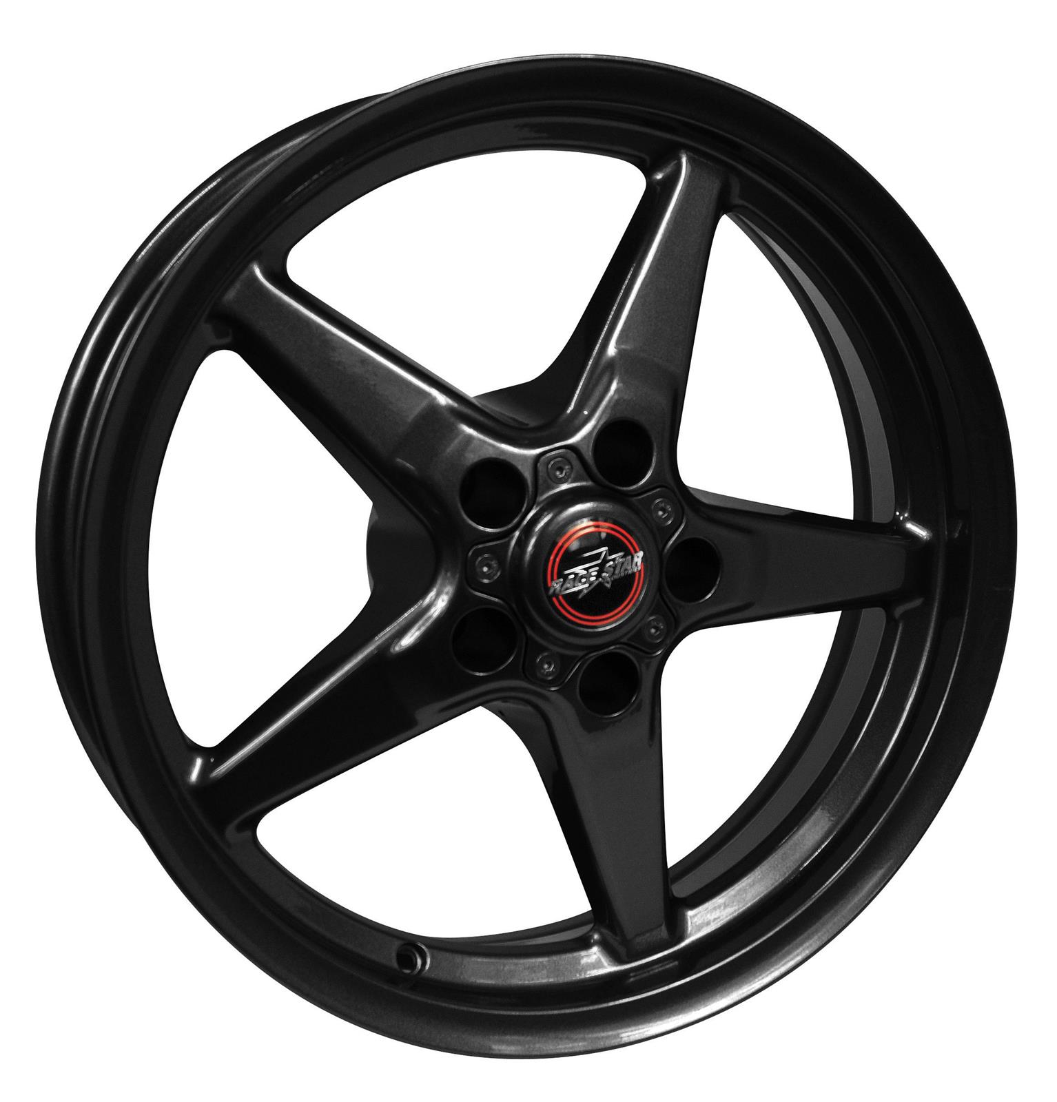 Race Star Industries 92-537140B Race Star 92 Drag Star Gloss Black Wheels - Intensery
