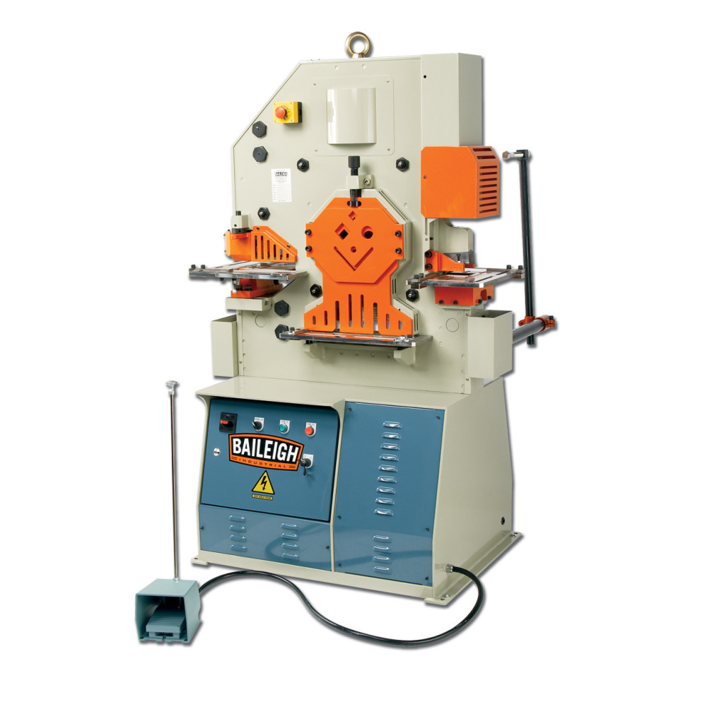Baileigh SW-623 Ironworker Machine 62 Ton 5 Stations Hydraulic - Intensery