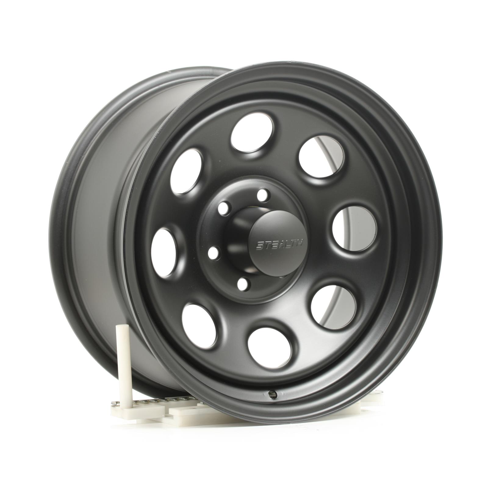 U.S. Wheel 044-7864P U.S. Wheel 044 Series Stealth Crawler Black Wheels - Intensery