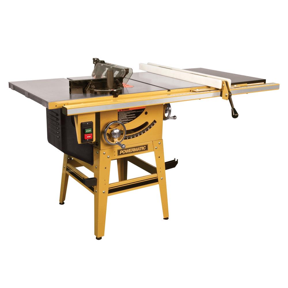 64B Table Saw， 1.75HP 115/230 V， 30 In. Fence with Riving Knife - Intensery