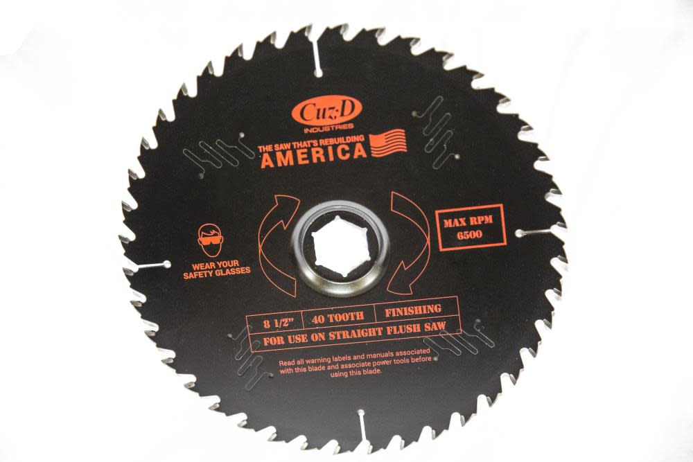 40 Tooth Carbide Tipped Blade - Intensery