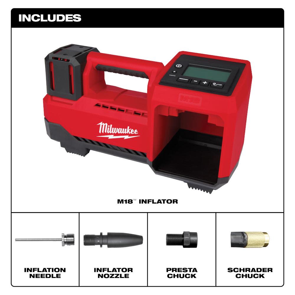 Milwaukee M18 Inflator - Intensery
