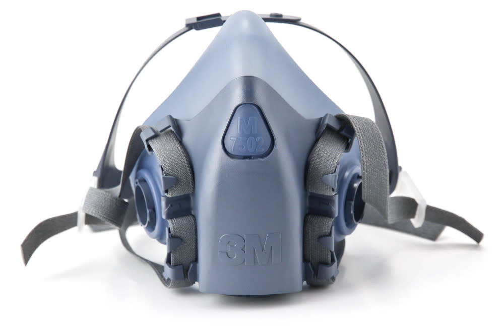 3M Half Facepiece Reusable Respirator 7502/37082(AAD) Medium - Intensery