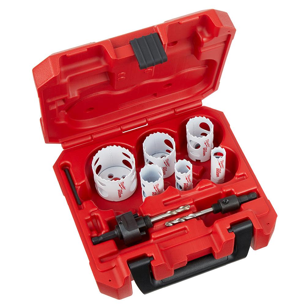 Milwaukee Refrigeration Hole Dozer Bi-Metal Hole Saw Kit (8-Piece) 49-22-4079 from Milwaukee - Intensery