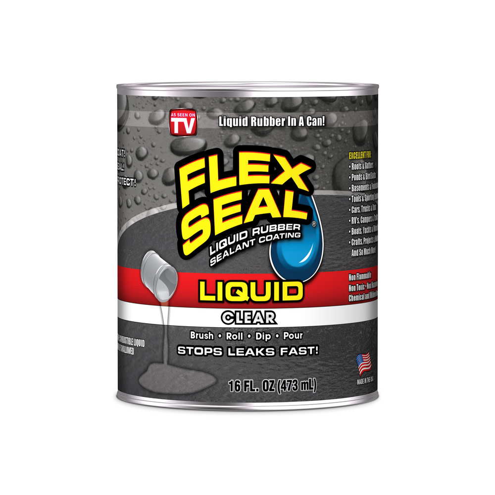 16 oz Flex Seal Liquid Rubber SealantClear - Intensery
