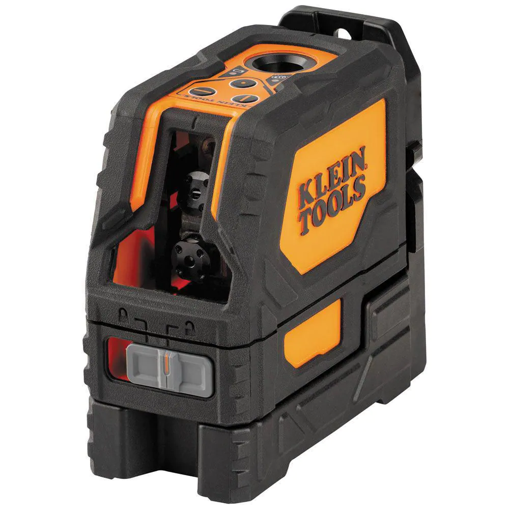 Klein Tools Laser Level， Self-Leveling Red Cross-Line Level and Red Plumb Spot - Intensery