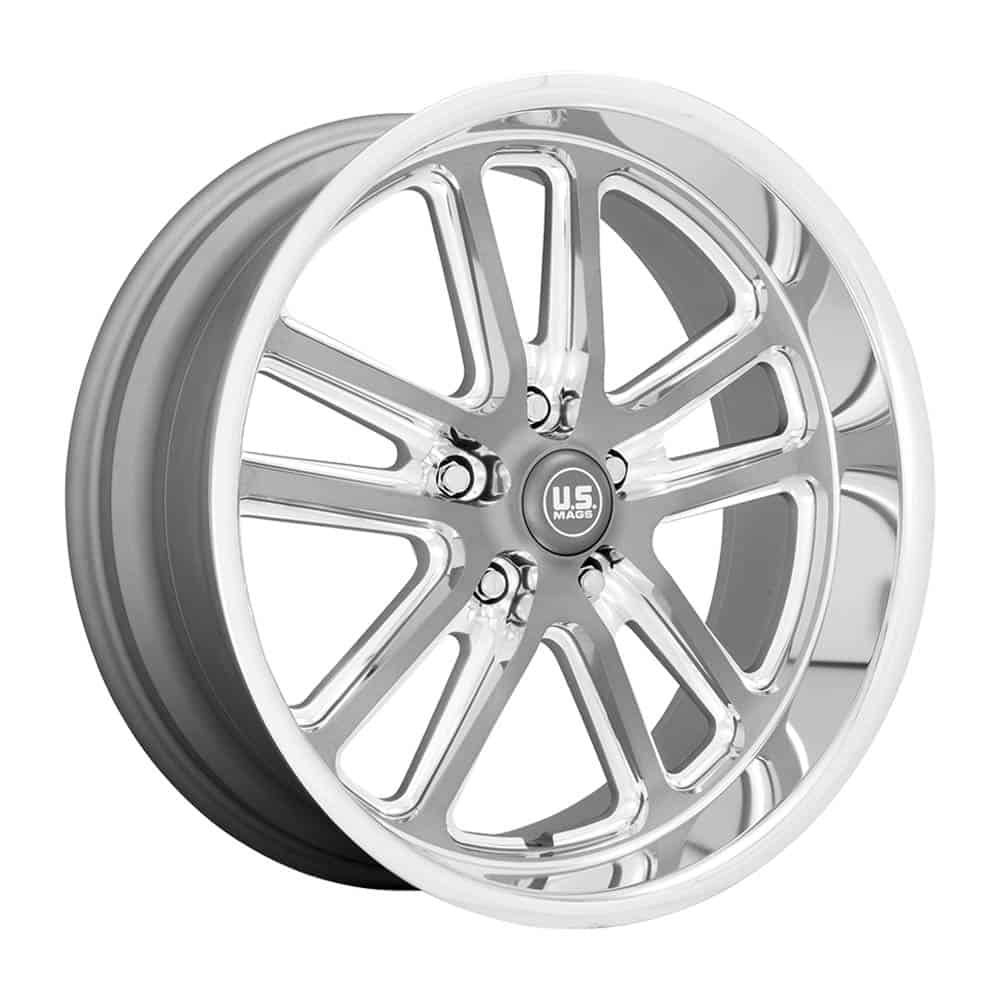 US Mag 1PC U130 BULLET U130 20X9.5 5X4.75 MT-GNMTL-MIL 01MM - Intensery