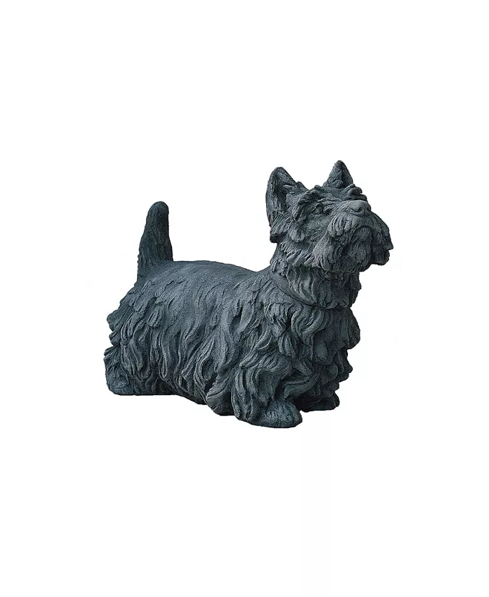 Campania International Angus Scotty Dog Garden Statue - Intensery