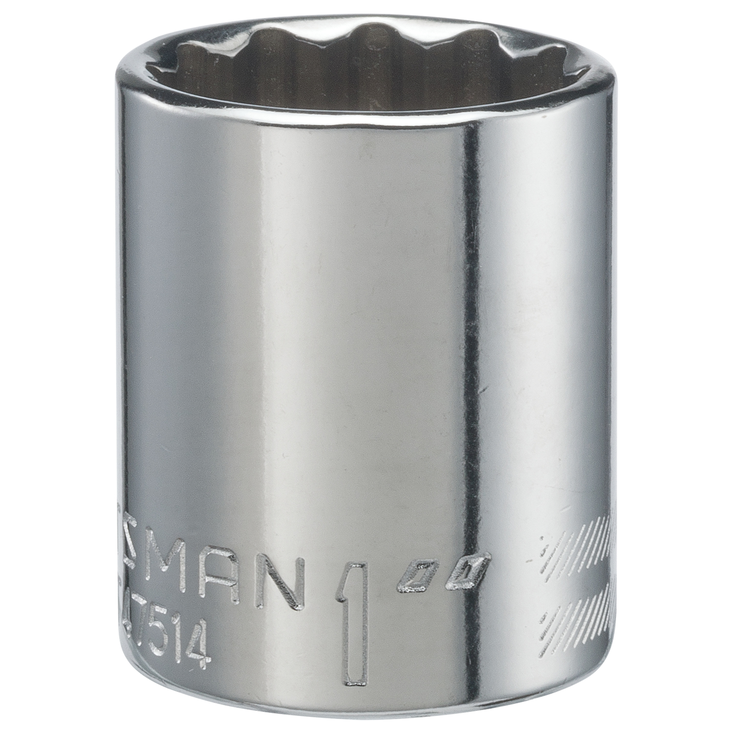 Craftsman 1 in. X 1/2 in. drive 12 Point Socket 1 pc - Intensery