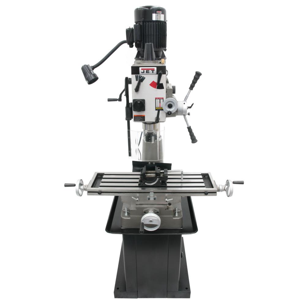 JET Geared Head Mill/Drill with Power Downfeed and Newall DP500 2-Axis DRO 351146 from JET - Intensery