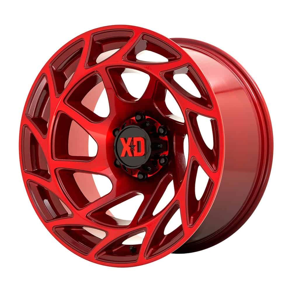 XD XD860 ONSLAUGHT XD860 20X10 5X5.0 GL-RED -18MM - Intensery