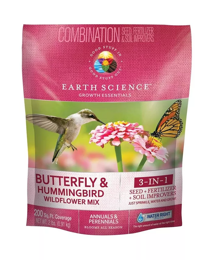 Earth Science Wildflower Butterfly and Hummingbird Mix - Intensery