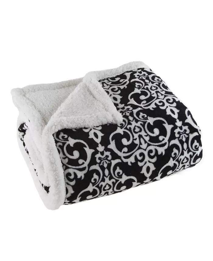 Baldwin Home Fleece Sherpa Blanket Throw - Intensery