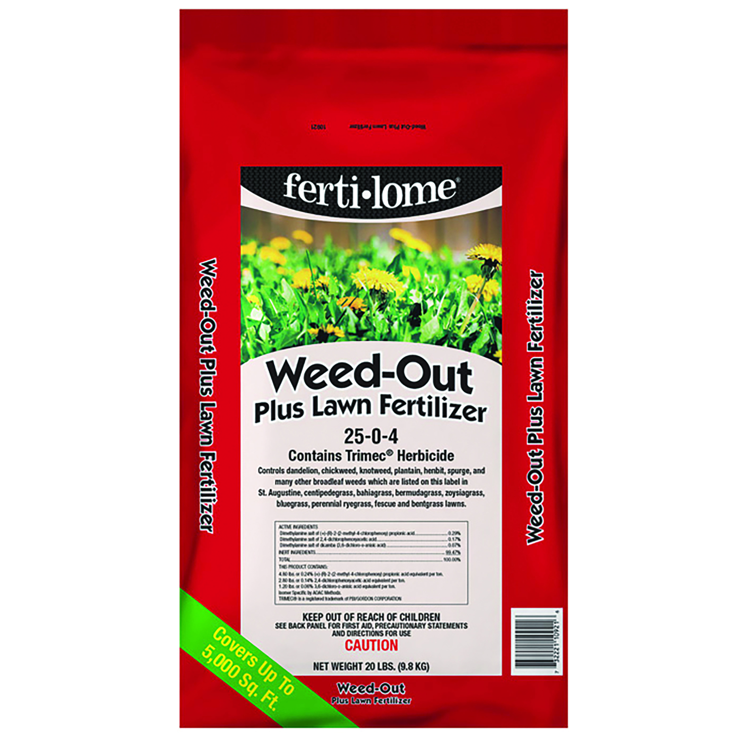 Ferti-Lome Weed \u0026 Feed Lawn Fertilizer For Multiple Grass Types 5000 sq ft - Intensery