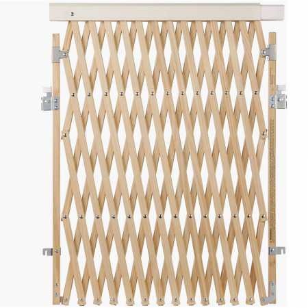 North States Expandable Swing Pet Gate Wood (24