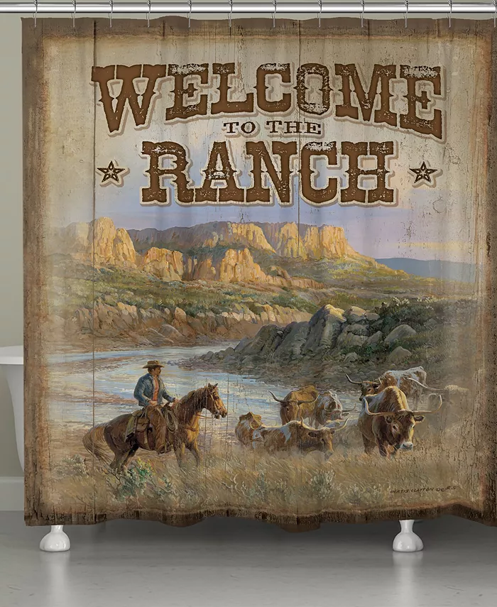 Laural Home Canyon Ranch Shower Curtain - Intensery