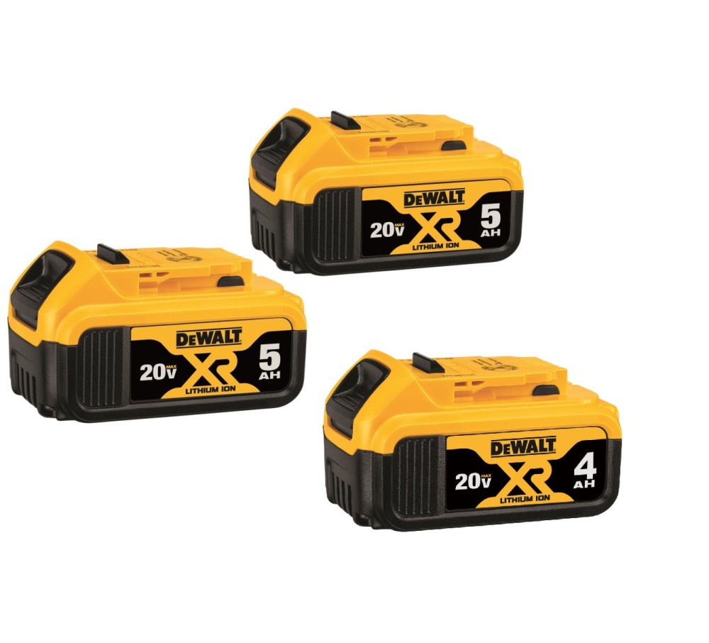 DEWALT 20V MAX Premium XR 3pk Battery Bundle - Intensery