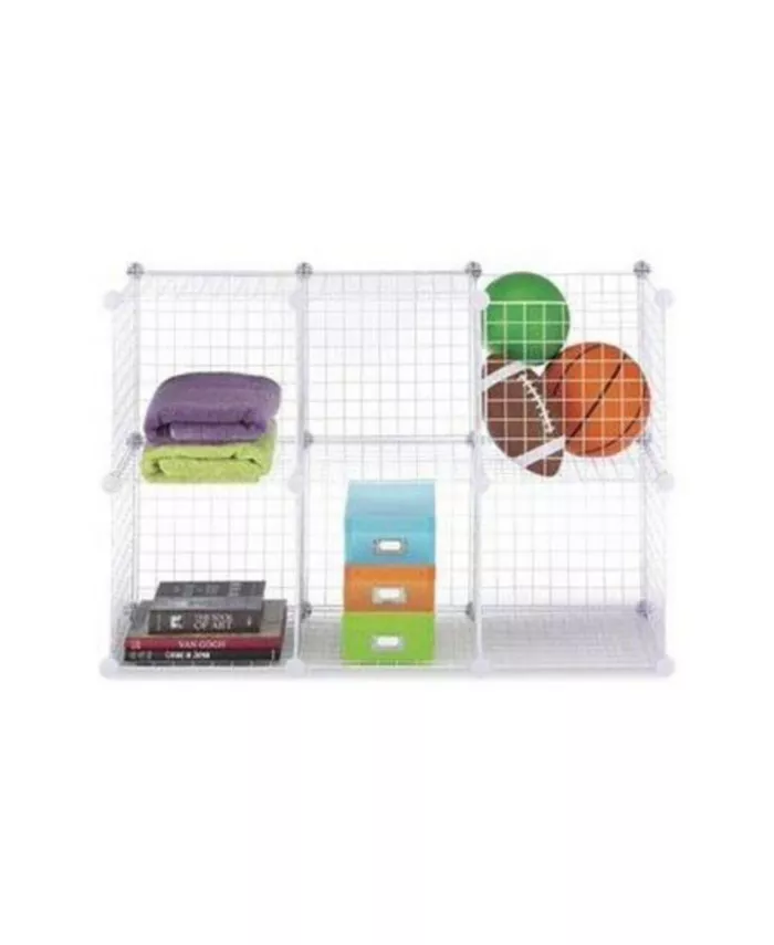 Whitmor Set of 6 Storage Cubes - Intensery