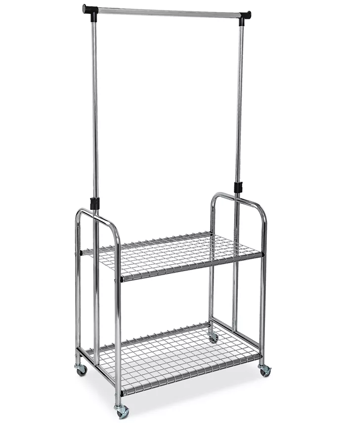 Seville Classics Home Height Adjustable Garment Rack - Intensery