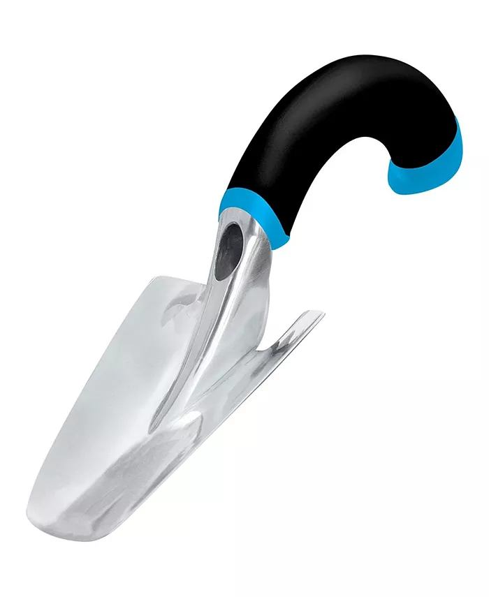 Radius Garden Ergonomic Aluminum Hand Trowel， Blue Handle - Intensery