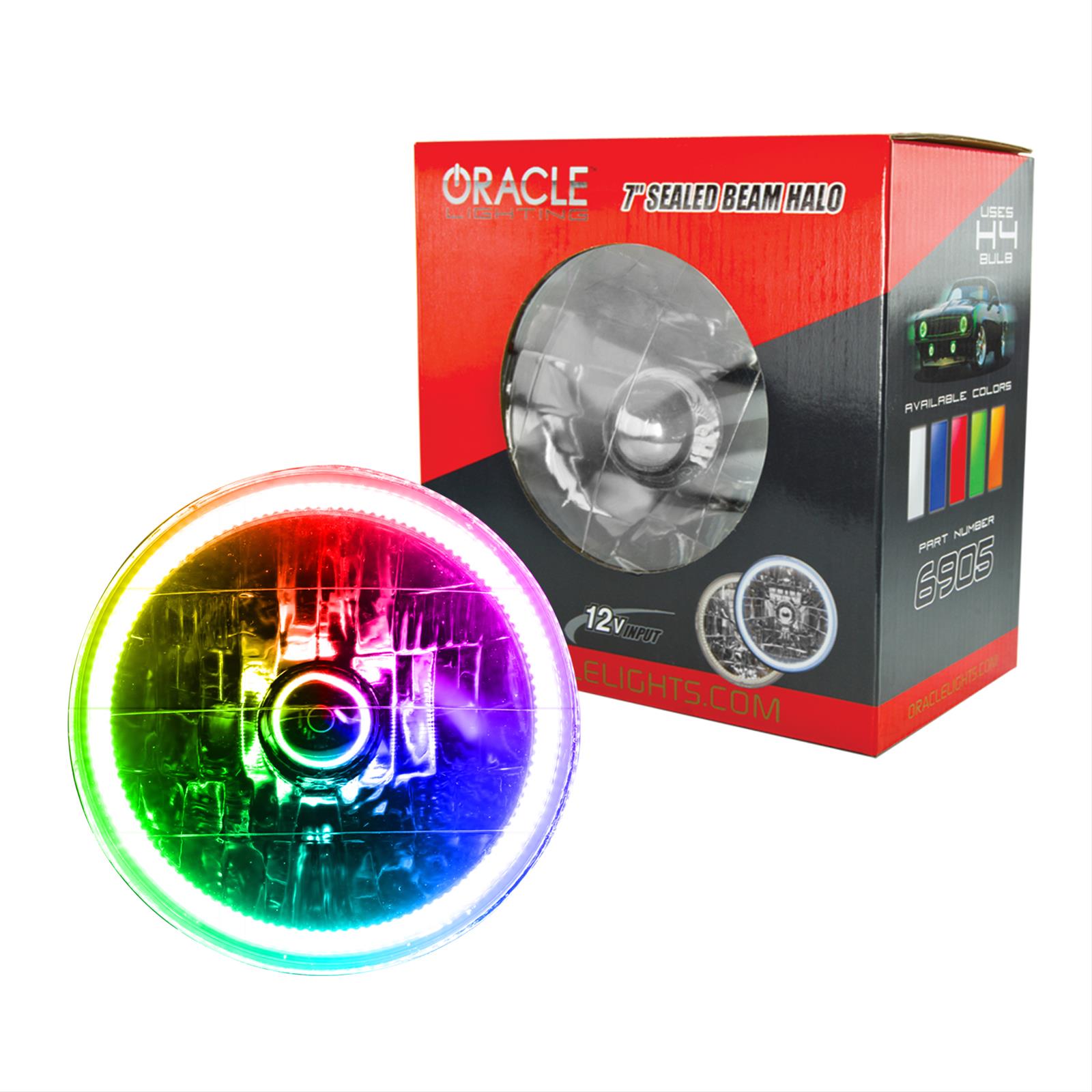Oracle Lighting 6905-333 Oracle Sealed Beam Conversion Halo Lights - Intensery
