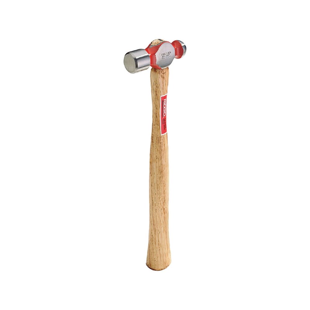 Ridgid 12oz Steel Head Ball Pein Hammer with Wood Handle 52450 from Ridgid - Intensery