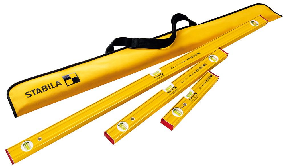 Stabila Pro Set Type 80 AS-2 Level Set 48″24″ and 12″ - Intensery