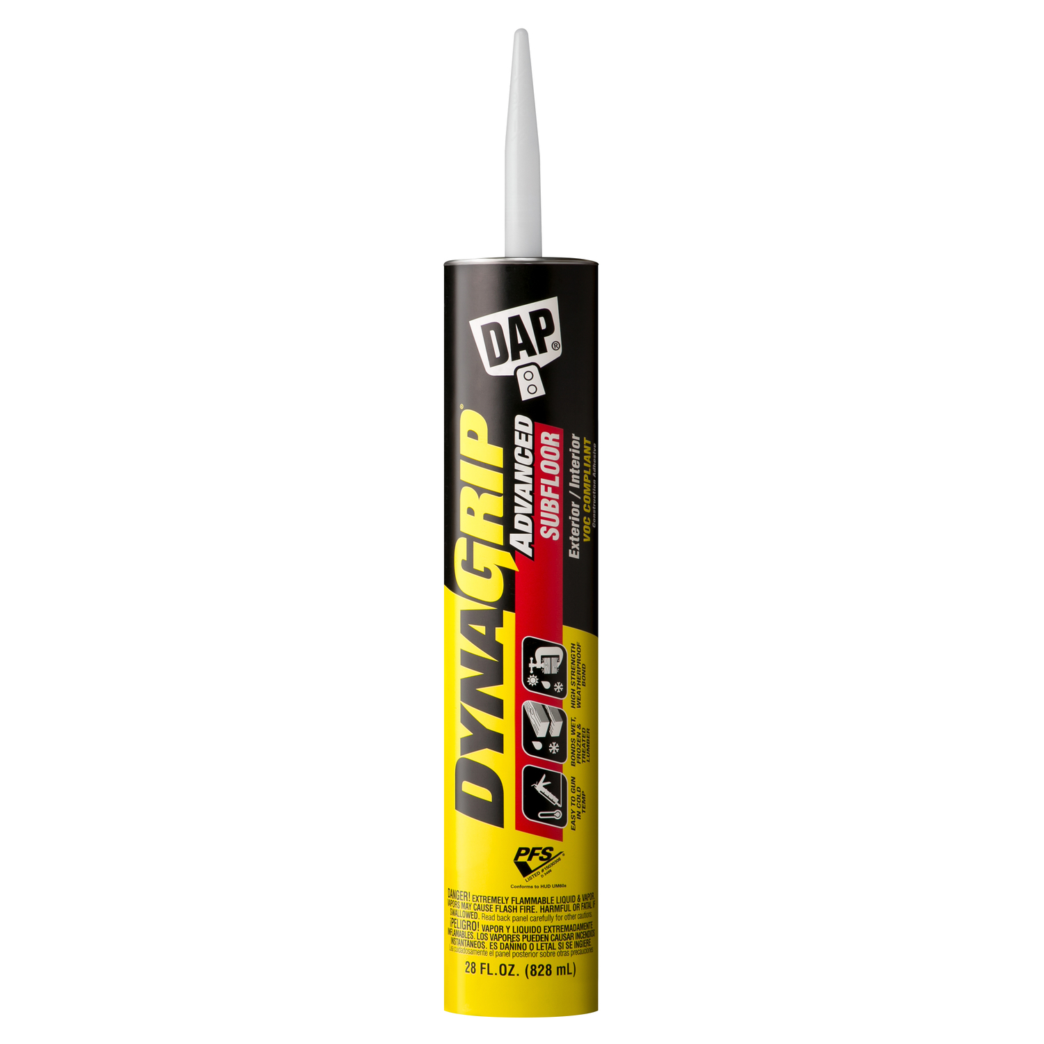DAP Dynagrip Advanced Subfloor Adhesive 28 oz - Intensery