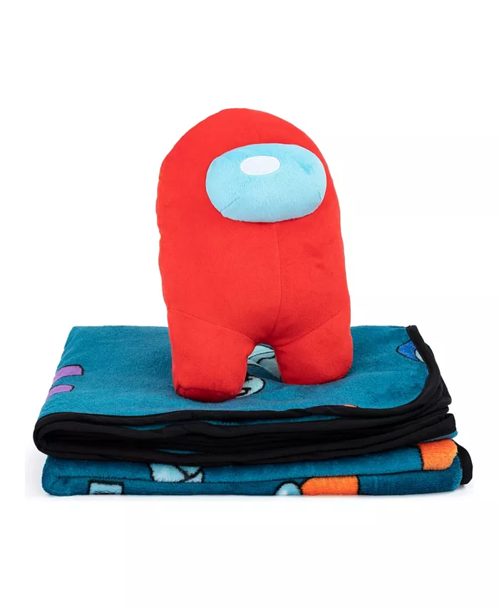 Jay Franco Among Us Tasks Mini Pillow Buddy Set of 2， Throw - Intensery