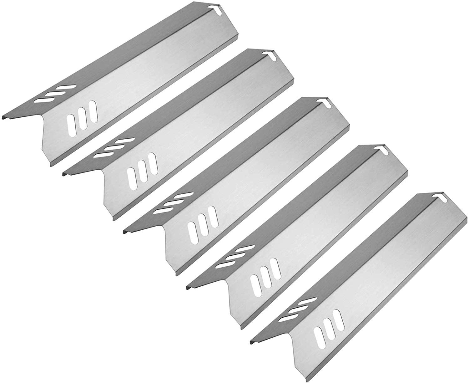 Grill Heat Plates Kit for Phoenix KS10006 Grills, 5 Pcs 15 x 3 13/16'' - Intensery