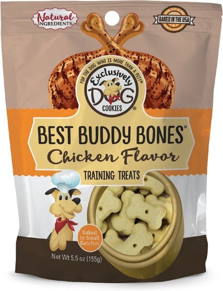 Exclusively Dog Best Buddy Bones Chicken Flavor Dog Treats - Intensery