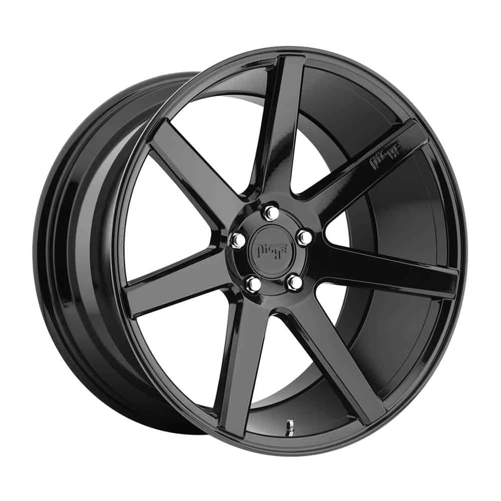 Niche 1PC M168 VERONA M168 18X8 5X4.5 GL-BLK 40MM - Intensery