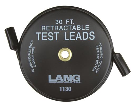 Lang Tools 1130 Lang Tools Retractable Test Leads - Intensery