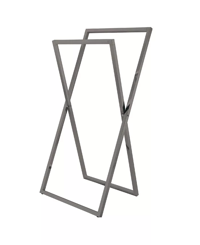 Kingston Brass Pedestal X Style Steel Construction Towel Rack - Intensery