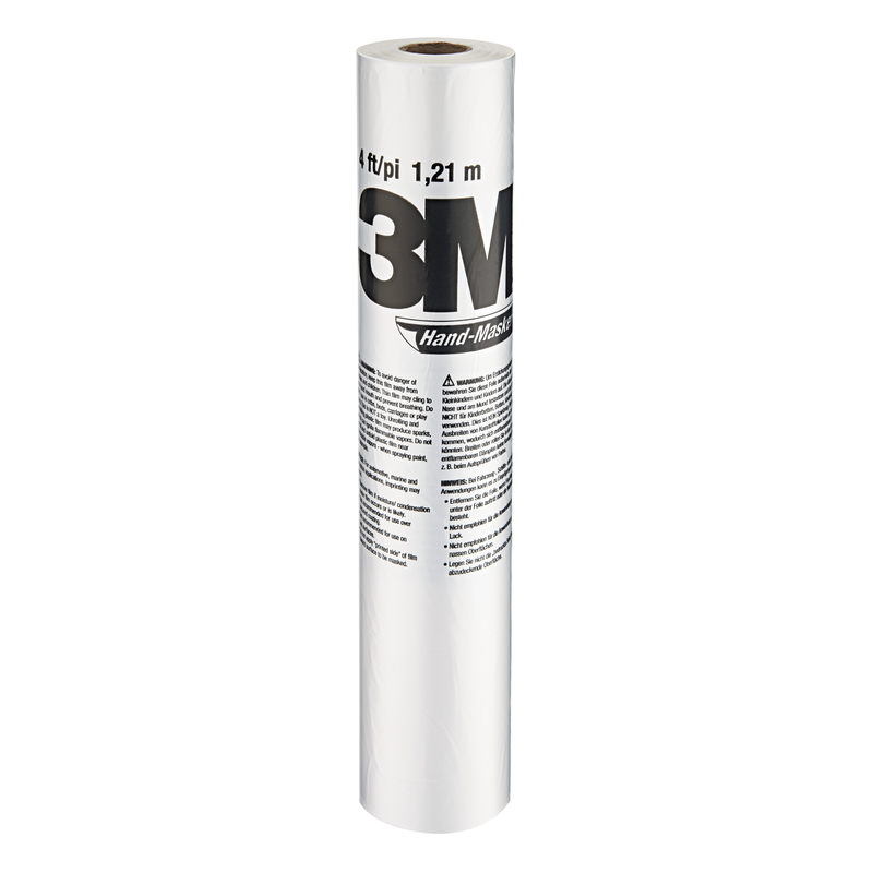 3M Hand-Masker 4 ft. W X 180 ft. L X 0.35 mil Plastic Masking Film 1 pk - Intensery