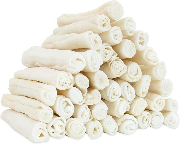 HOTSPOT PETS 8-inch All Natural Rawhide Rolls Chews Dog Treats - Intensery