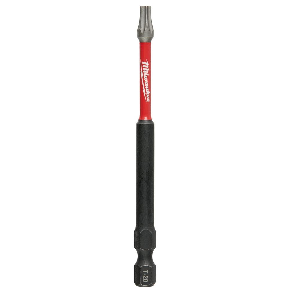 Milwaukee SHOCKWAVE 3.5 in. T20 Impact Driver Bits 5PK 48-32-4578 from Milwaukee - Intensery