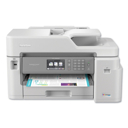 Brother MFCJ5845DW INKvestment Tank Color Inkjet All-in-One Printer with Up to 1-Year of Ink In-Box - Intensery