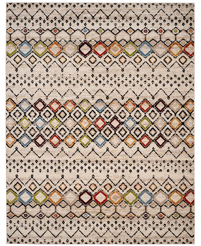 Safavieh Amsterdam 108 Ivory and Multi Sisal Weave Rug - Intensery