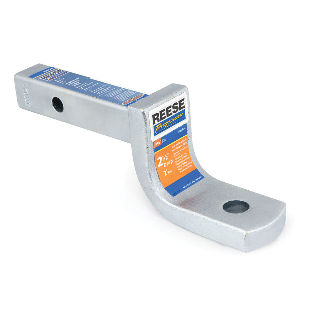 Reese 7 3500 lbs Zinc Trailer Hitch Ball Mount - Intensery