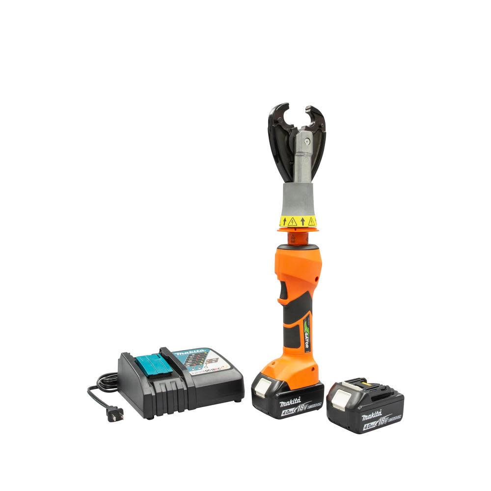 Greenlee Insulated In-Line Indent Crimper 6 Ton， with CJD3 Head， Batteries and 120V Charger - Intensery