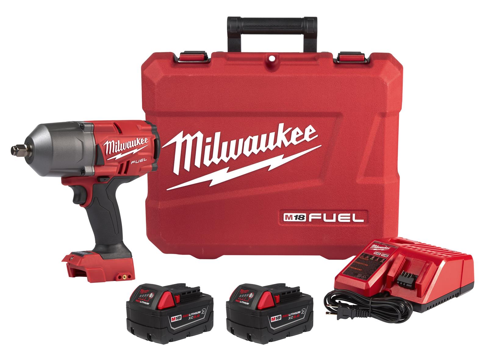 Milwaukee Tool 2767-22R Milwaukee M18 FUEL 1/2 in. High-Torque Impact Wrench with Friction Ring - Intensery