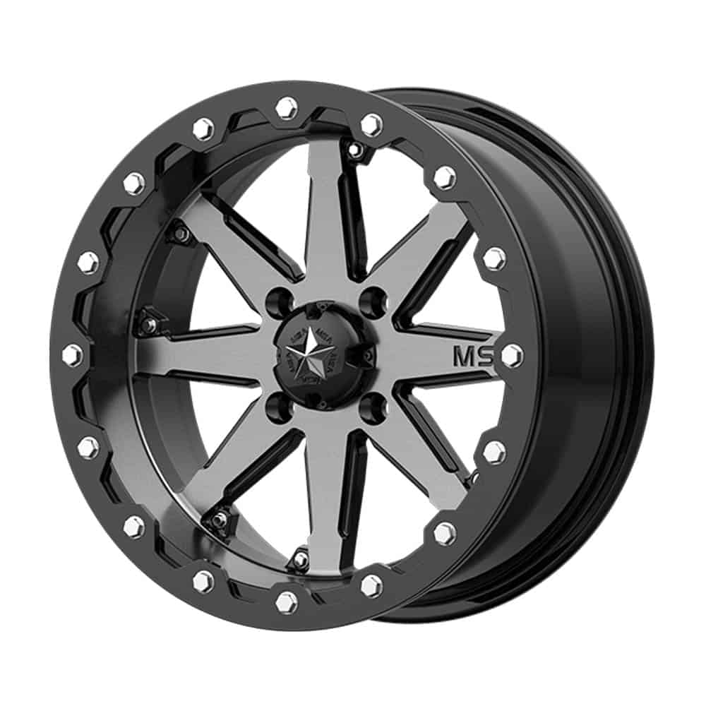 MSA Offroad Wheels M21 LOK MA21 14X7 4X156 CHARCOAL 00MM - Intensery