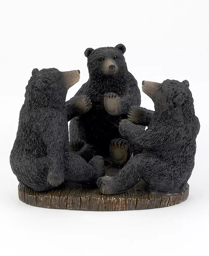 Avanti Black Bear Lodge Toothbrush Holder - Intensery