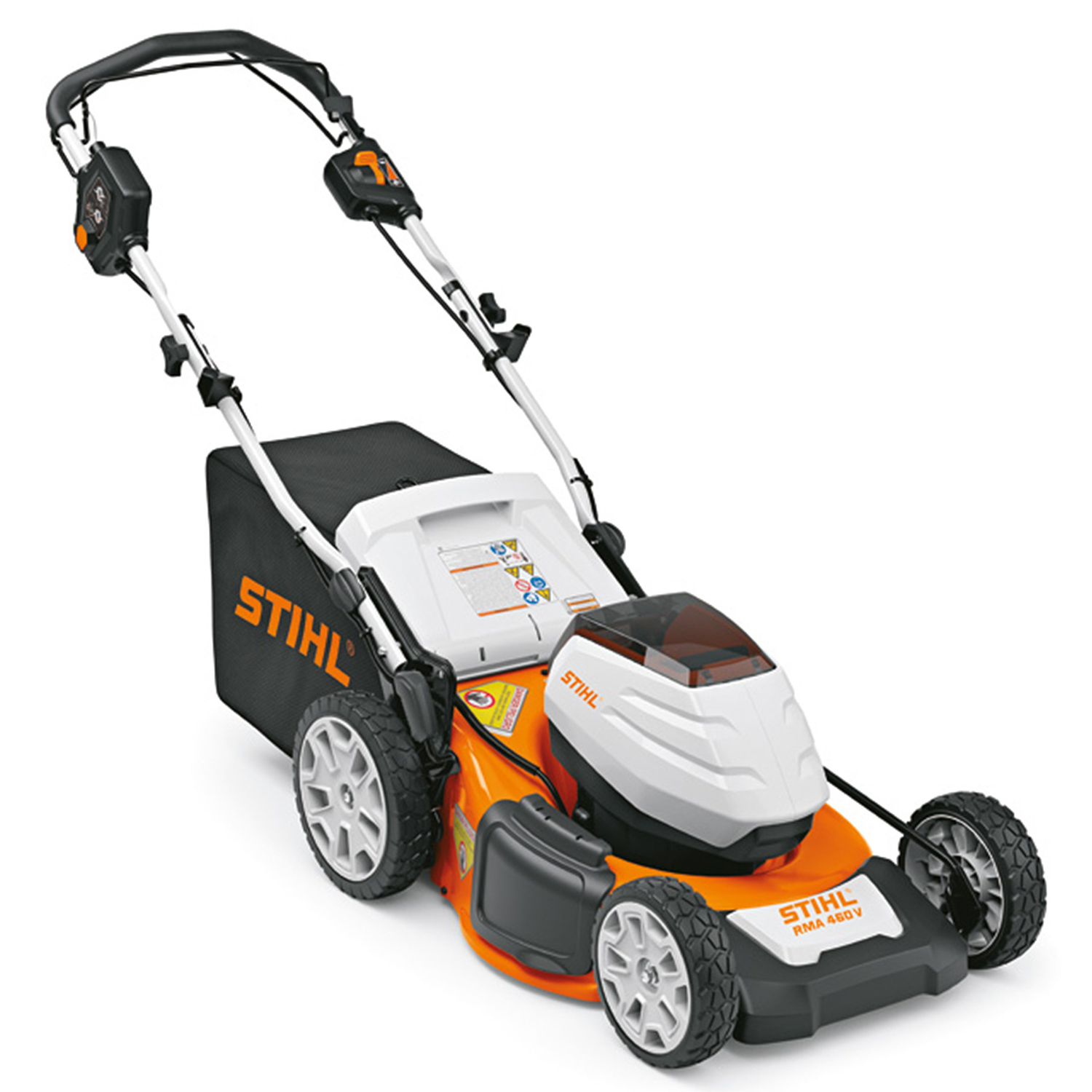 STIHL RMA 460 V 19 in. 36 V Battery Self-Propelled Lawn Mower Kit (Battery \u0026 Charger) - Intensery