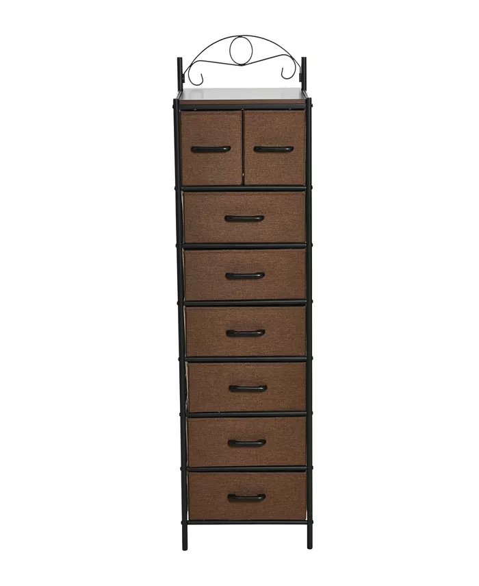 Household Essentials Storage Tower， 8 Drawer - Intensery
