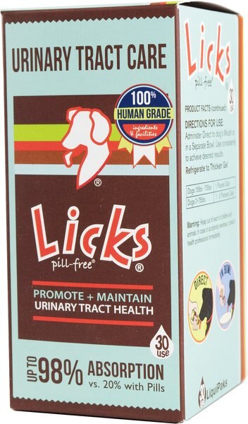 Licks Pill-Free URINARY TRACT CARE Dog Supplement - Intensery