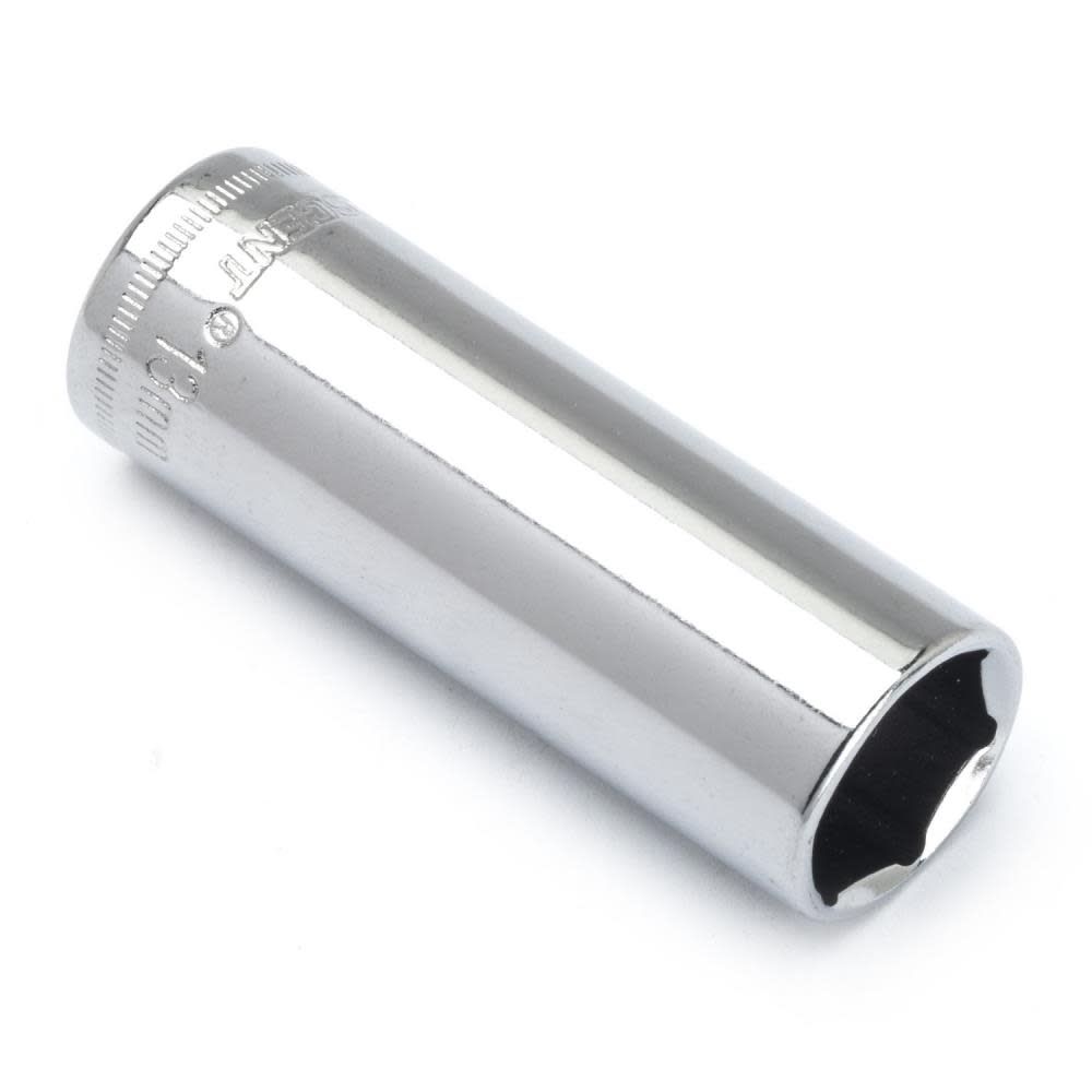Socket， 1/4 In. Drive 6 Point Deep， 13mm - Intensery