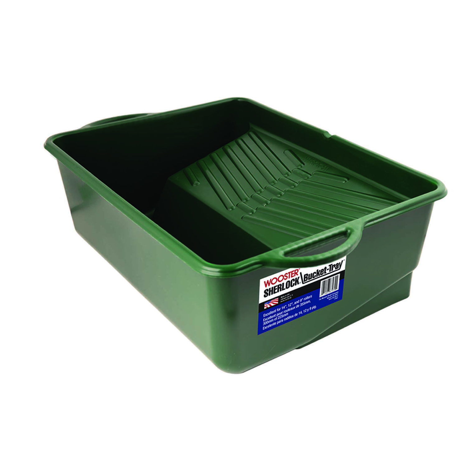 Wooster Sherlock Plastic 18 in. W X 14 in. L 1 gal Paint Tray - Intensery